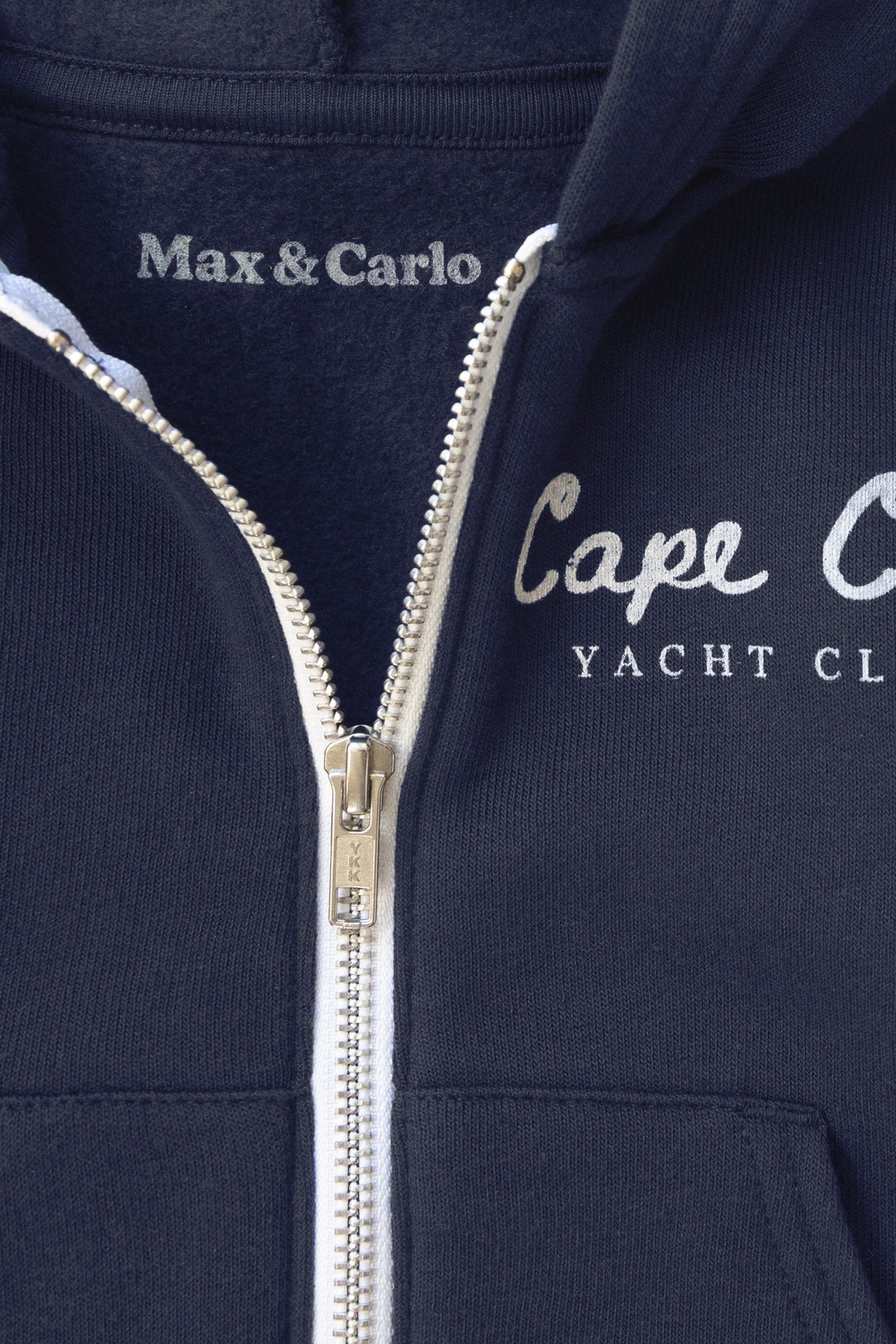 Cape Cod Yacht Club Zip-Up Hoodie – Max and Carlo