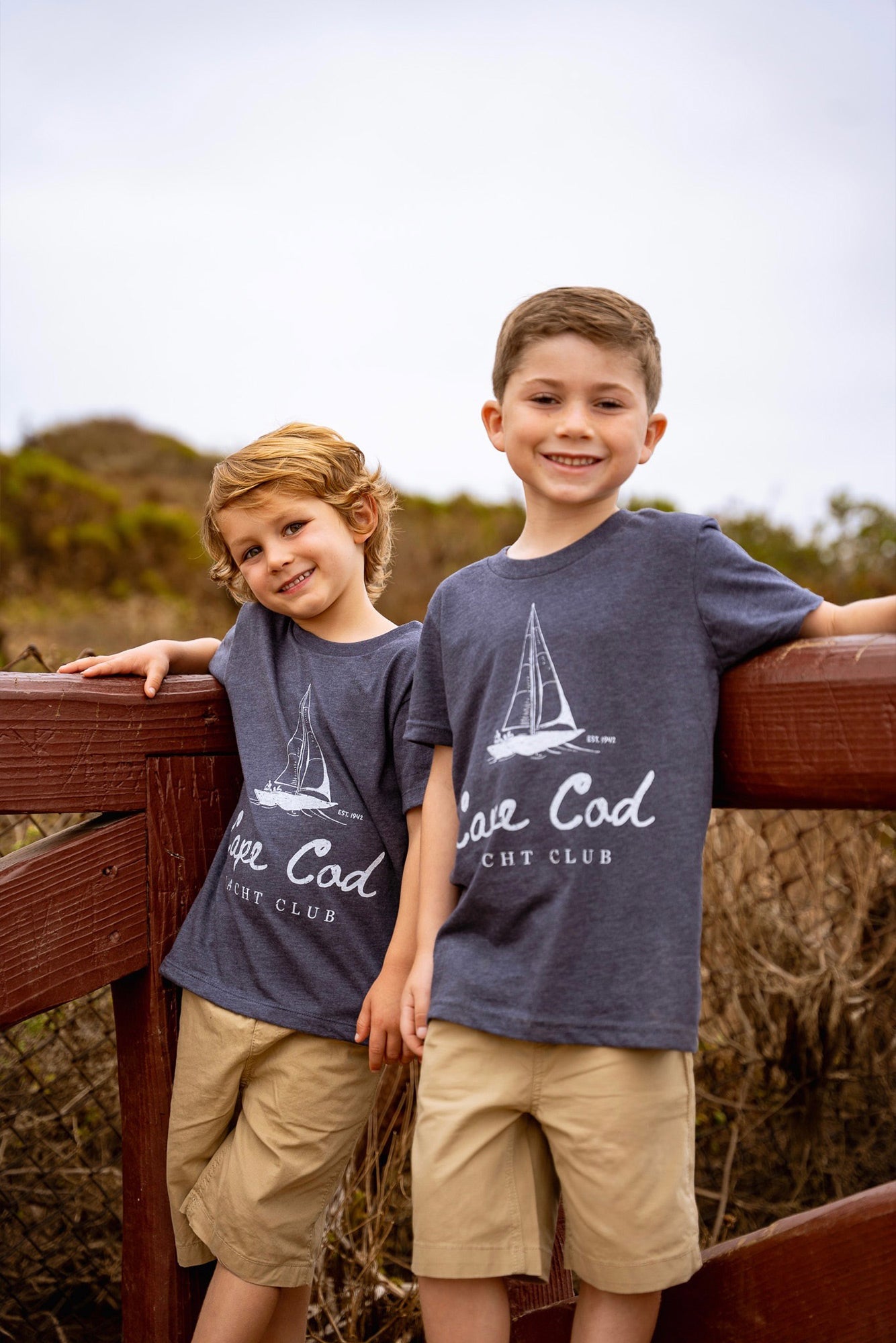 Cape Cod Yacht Club Tee – Max and Carlo