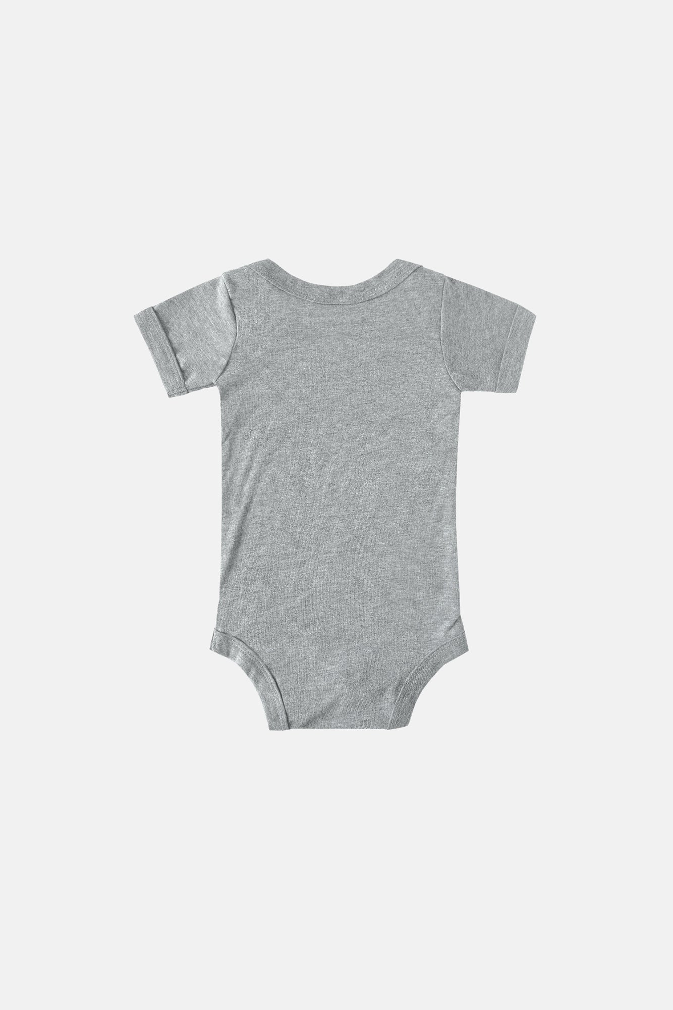 Coastal Drives Organic Baby Onesie – Grey | Max & Carlo – Max and