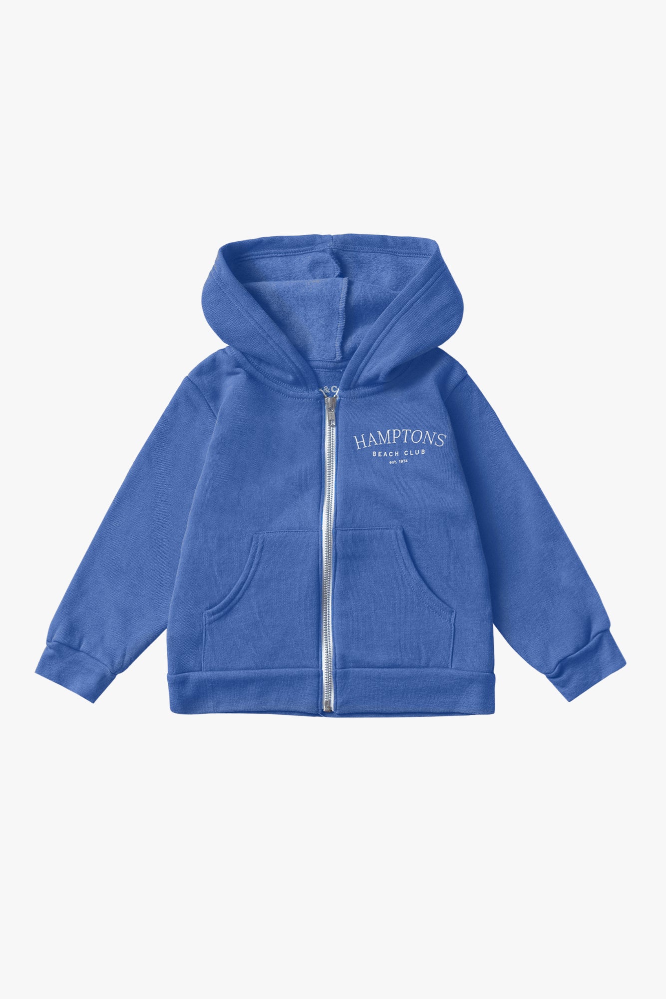 Hamptons Beach Club Zip-Up Hoodie