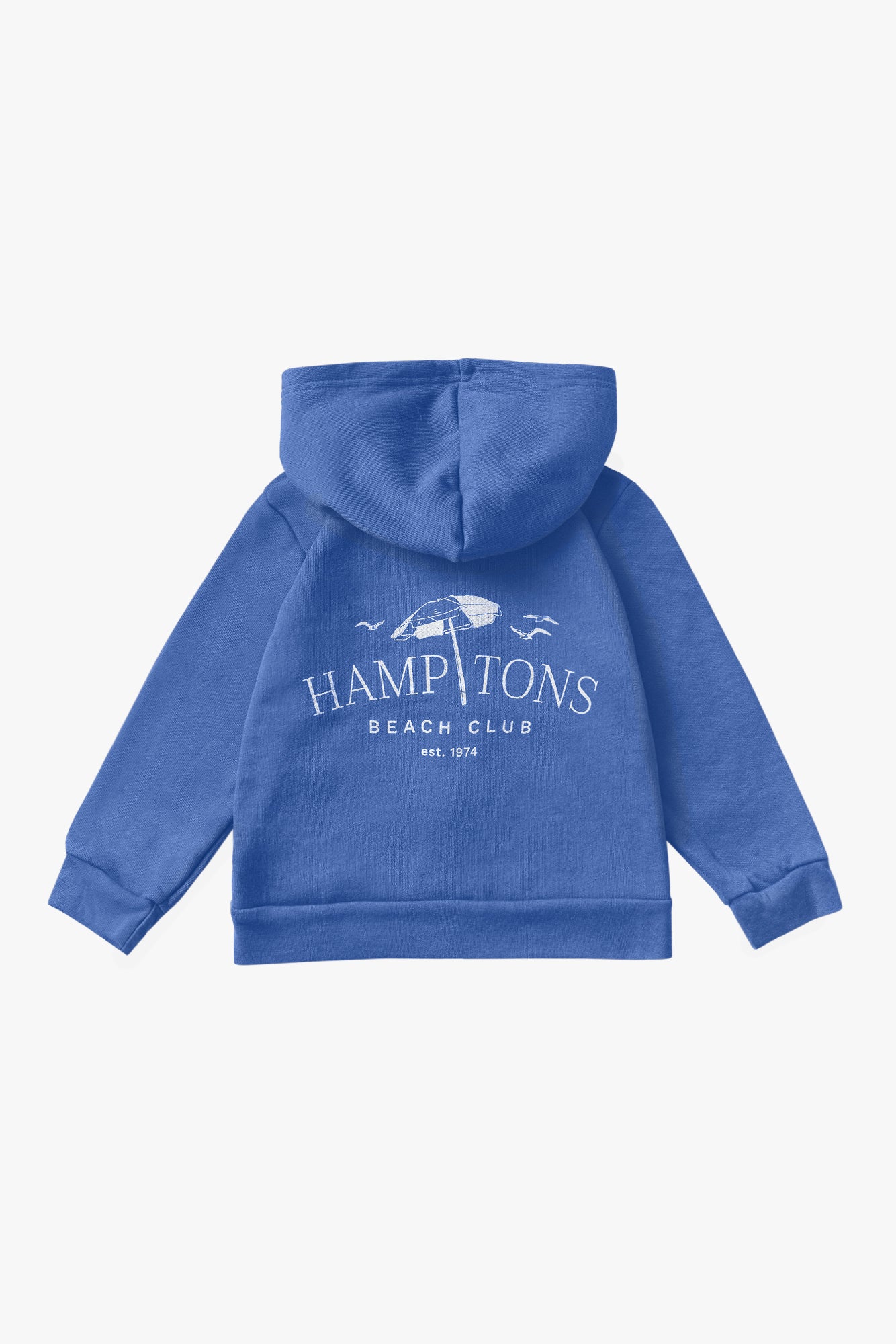 Hamptons Beach Club Zip-Up Hoodie