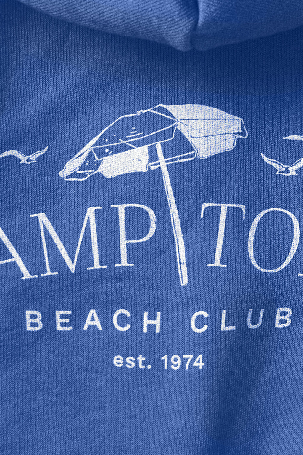 Hamptons Beach Club Zip-Up Hoodie